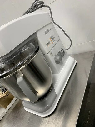 佳麦厨师机家用多功能揉面机7LG商用搅拌机打蛋奶油和面机JM-7LG（机械版） 机械版-经典白
