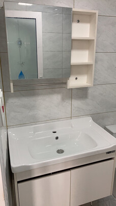 大自然饰万家SYG107-80(白色)浴室柜|评测细节：大自然实木浴室柜怎么样?多少人不看这被忽悠了？