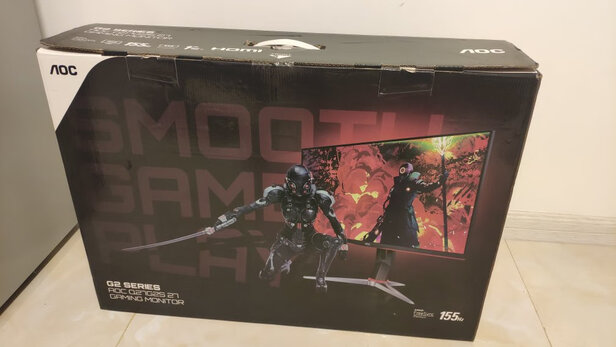 %title插图%num AOC 27英寸 2K IPS 广色域 155Hz 1ms响应 10.7亿色 HDR Mode 电竞小金刚 升降支架 游戏电竞显示器 Q27G2S