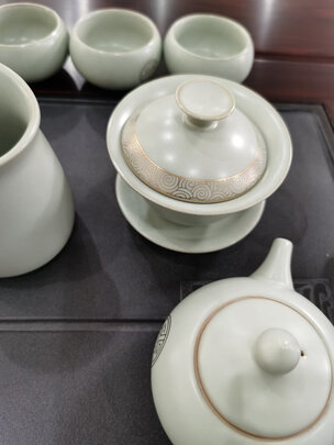 京峰阁11头描金福清风壶套装功夫茶具|京峰阁11头描金福清风壶套装功夫茶具好吗？图文评测曝光