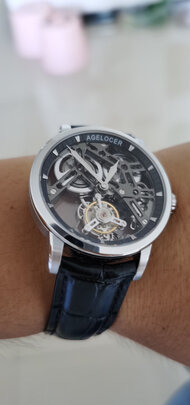 手表|消费者诉说艾戈勒(agelocer)陀飞轮系列手表带着丢面子吗？评测真相感受