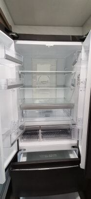 %title插图%num 卡萨帝(Casarte)原石系列455升 法式多门 自由嵌入式 家用冰箱 一级能效 无霜变频 暮云黑 BCD-455WVPAU1