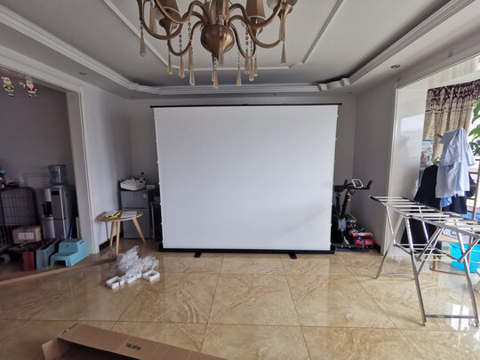 投影幕布|艾瑞尔拉线地拉幕布真实使用感受？真相必看