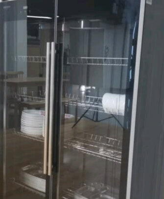 %title插图%num 德玛仕(DEMASHI)消毒柜商用双开门立式大容量餐饮酒店餐厅食堂饭店厨房餐具茶杯保洁柜消毒碗柜小型 83cm长度丨中温热力杀菌(30-100人)