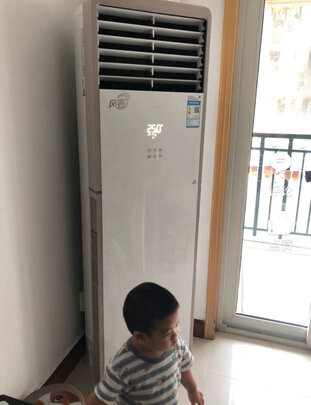 %title插图%num 美的(Midea) 新能效 风客 大3匹 变频冷暖 客厅立式空调柜机 加大出风口 京东小家智能家电 KFR-72LW/N8MFA3