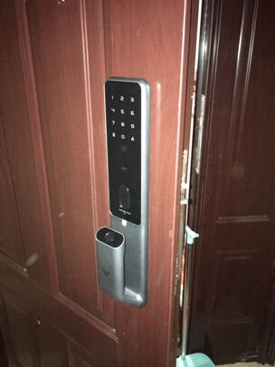 鹿客（LOCKIN）S30 全自动指纹锁 指纹一触即开 支持远程报警 密码锁电子锁智能门锁