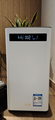 IAM空气净化器机家用卧室内去除甲醛菌二手烟尘味负离子KJ500F