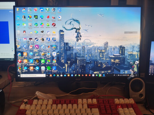 宏碁（Acer）暗影骑士27英寸IPS 2K高分144Hz HDR400电竞小金刚升降旋转 窄边框显示器畅玩吃鸡XV272U P