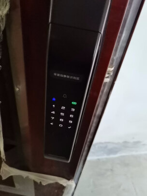 %title插图%num 德施曼(DESSMANN)全自动指静脉智能锁非传统指纹锁密码锁防盗门锁 电子锁智能门锁门禁锁 Q5S