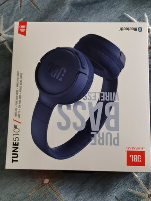 %title插图%num JBL TUNE 510BT头戴式蓝牙无线音乐耳机 运动耳机+游戏耳机 暗夜黑升级款