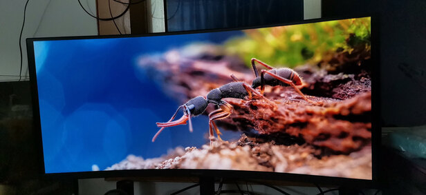 HUAWEI MateView GT曲面显示器 34英寸 WQHD 165Hz高刷新率 低蓝光无频闪(无HDMI线)