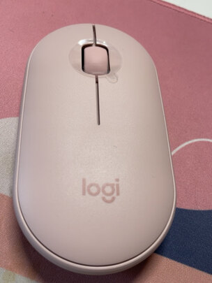 罗技（Logitech）Pebble鹅卵石无线鼠标 K380无线蓝牙键盘 无线办公键鼠套装（粉）