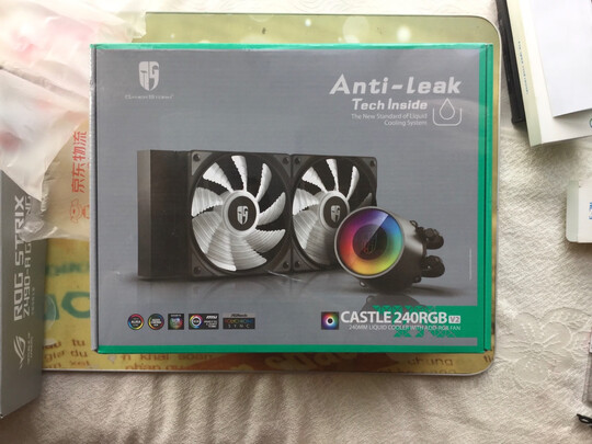 九州风神（DEEPCOOL） 堡垒240 CPU水冷散热器ARGB版（泄压冷排/幻彩灯效/12代1700/全平台/标配硅脂）
