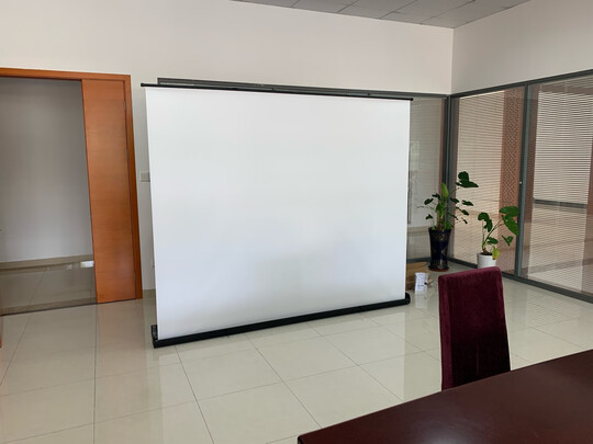 投影幕布|艾瑞尔无边地拉幕布投影幕布如何,值得入手的原因分享！