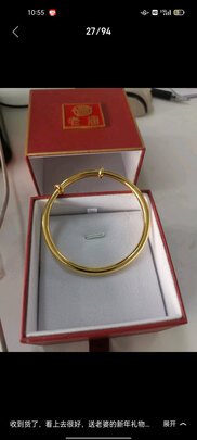 三,周生生手镯黄金手镯网友对比评测