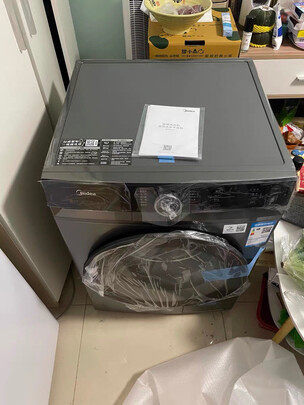 %title插图%num 美的 (Midea)京品家电 滚筒洗衣机全自动 洗烘一体 10公斤变频直驱 智能家电 初见 MD100CQ9PRO 以旧换新
