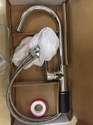 九牧厨房水龙头阀芯更换图解