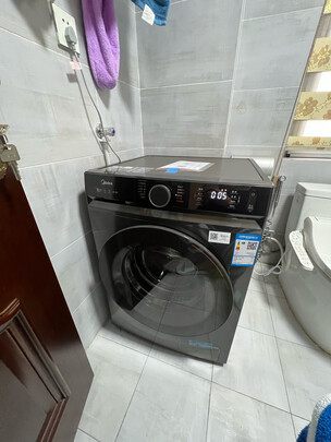%title插图%num 美的 (Midea)京品家电 滚筒洗衣机全自动 洗烘一体 10公斤变频直驱 智能家电 初见 MD100CQ9PRO 以旧换新