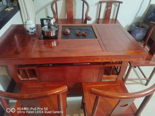 图片[4] - 想请教大家，JIANYUNMU实木茶桌椅套装1.5m马到，用途和品牌好吗？ - 淘实惠