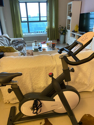 mobifitness智能家用动感单车室内健身房品质运动减肥健身器材 磁控静音高惯性飞轮 Turbo经典款