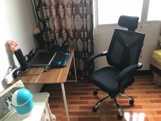 木以成居钢木电脑桌书桌|木以成居钢木电脑桌书桌怎么样上手一周说讲感受