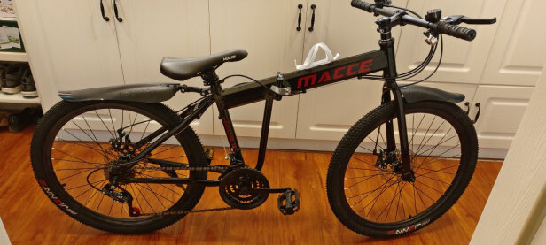 火星翼折叠自行车，黑红26寸21速，适合学生上下班，品牌值得信赖吗？ - 淘实惠