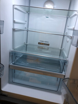 美的(Midea)321升变频一级能效法式多门家用电冰箱风冷无霜BCD-321WFPM(E)三档变温节能低噪