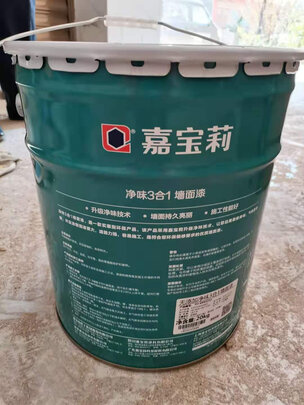 乳膠漆|嘉寶莉無添加凈味3合1-6.4kg乳膠漆到底怎么樣，參數如何！