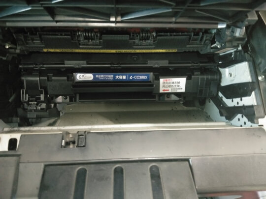 e代e-388X硒鼓大容量双支装靠谱吗，打印顺畅吗？打印清晰吗 