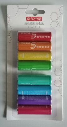 京东京造7号超性能彩虹电池碱性环保无铅汞10节送收纳盒好不好用