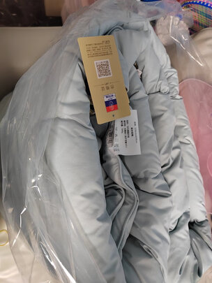 富安娜米菲尔·轻潮超柔鹅绒冬厚被 灰一个月后开始后悔了诉说原因