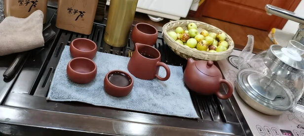 功夫茶具|金镶玉蒋旭东富贵西施紫砂套装功夫茶具真实使用感受？真相必看