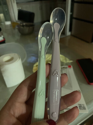 婴儿硅胶勺