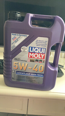 %title插图%num 力魔(LIQUI MOLY)德国原装进口 高科技雷神机油 5W-40 SN/CF级 1L 汽车用品
