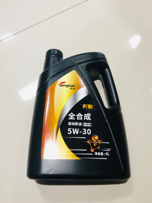 %title插图%num 龙润(Longrun)全合成汽油机油润滑油 5W-30 SN级 1L 汽车用品