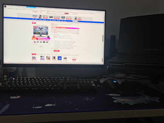 华硕VG27AQ1A极度喜欢感受反馈