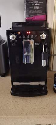 %title插图%num 德国美乐家(Melitta)全自动咖啡机 家用意式浓缩现磨打奶泡小型咖啡机 欧洲原装进口Avanza 第四代E957升级版 F27黑色