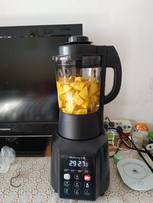 【肖战推荐】九阳（Joyoung）破壁机预约加热破壁料理机家用豆浆机榨汁机多功能搅拌机JYL-Y81 黑色