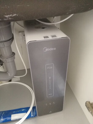 %title插图%num 美的(Midea)麒麟J400S升级版 智能家电家用除菌净水器 RO反渗透 400G无桶纯水机厨下式MRO1891A-400G
