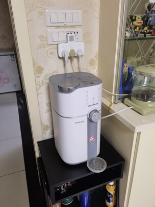 飞利浦（PHILIPS）加热净水器水魔方S1净饮一体机 家用即热式饮水机 台式免安装反渗透直饮水机 ADD6800
