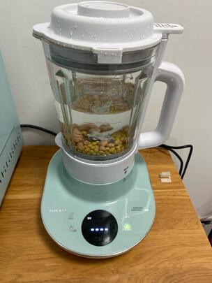 奥克斯（AUX）静轻薄低音破壁机 加热多功能家用破壁料理机榨汁机豆浆机搅拌机辅食机沙冰机小型 PB9582