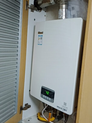 林内（Rinnai）13升燃气热水器天然气 变频节能恒温 强排式 家用 02系列13QC02以旧换新 天然气
