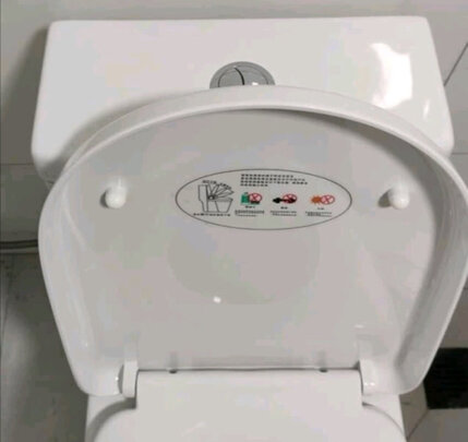 箭牌（ARROW）AEB12601 直冲式连体隔臭 易洁坐侧坐便器马桶 305孔距
