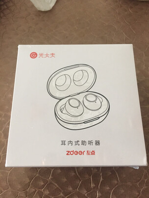 左点（Zdeer）助听器老年人无线隐形骨传导耳聋耳背入耳式降噪耳机年轻人轻中重度免调试磁吸充电双耳款 标准版|智能充电双耳款-黑色