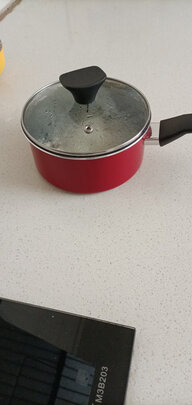 麦饭石不粘奶锅