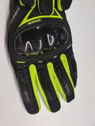 赛羽SCOYCO摩托手套，MC44D半指款，L码，蓝色，透气防摔，舒适触屏。好吗？ - 淘实惠