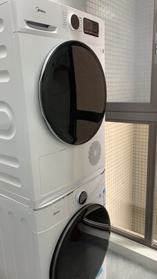 美的 (Midea) 洗烘套装 10kg滚筒洗衣机全自动+热泵烘干机 智能 初见系列MG100V70WD5+MH100VTH707WY-T05S