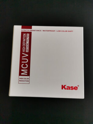 Kase AGC MCUV镜究竟怎么样，通透度够不够高？小巧轻薄吗 