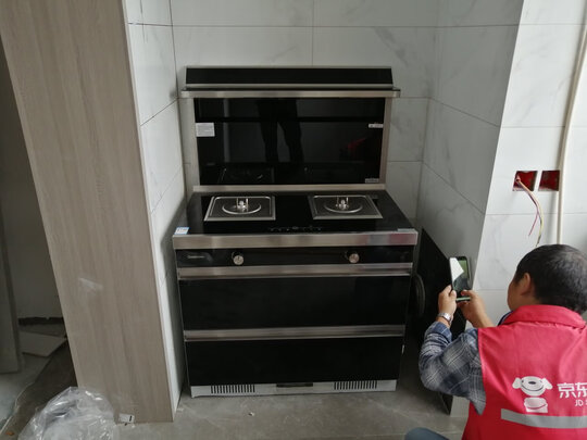 长虹 集成灶一体灶家用 自动清洗 一级能效 侧吸式大吸力抽油烟机燃气灶具套装保洁柜 X3（液化气）