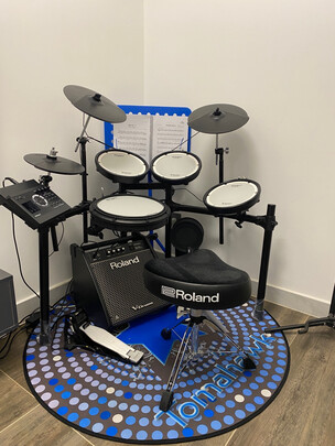 罗兰（Roland）电子鼓TD07KV 定制专业演奏电子鼓电鼓便携儿童练习演出爵士鼓通用电架子鼓套装